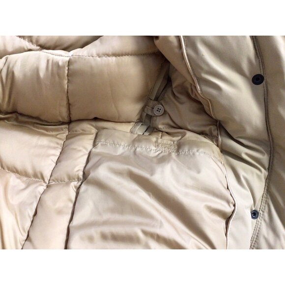 Lands End Down Feather Coat Jacket Womens Medium - Picture 7 of 10